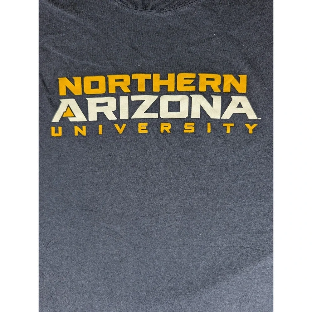 Champion Northern Arizona University NAU Lumberjacks Navy Blue T-Shirt XL